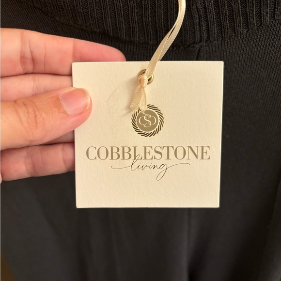 Cobblestone NWT women’s gray stretch knit pant - Picture 2 of 9